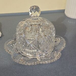 Elegant Butter Dish with Lid